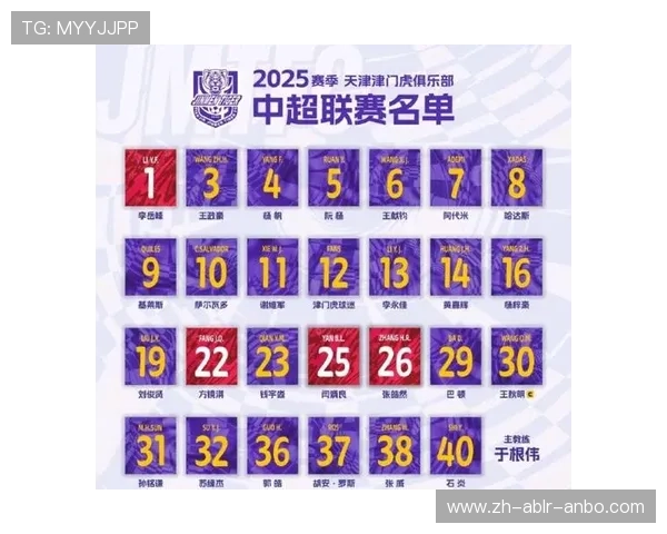 盘点中超联赛各俱乐部主力阵容